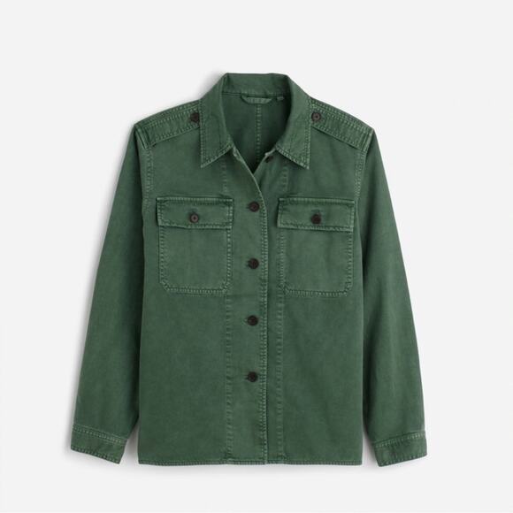 Madewell Easy Utility Shirt-Jacket - Picture 1 of 5